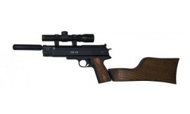 Pistolet pneumatyczny HW 45 - pełny zestaw